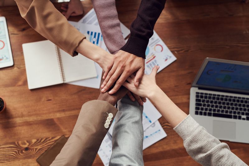 ChainIQ team collaborating on AI business application support